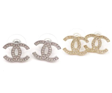 chanel logo earrings fake|knockoff chanel earrings.